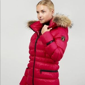 Eleven Elfs Eskimo Ruby down jacket w fur